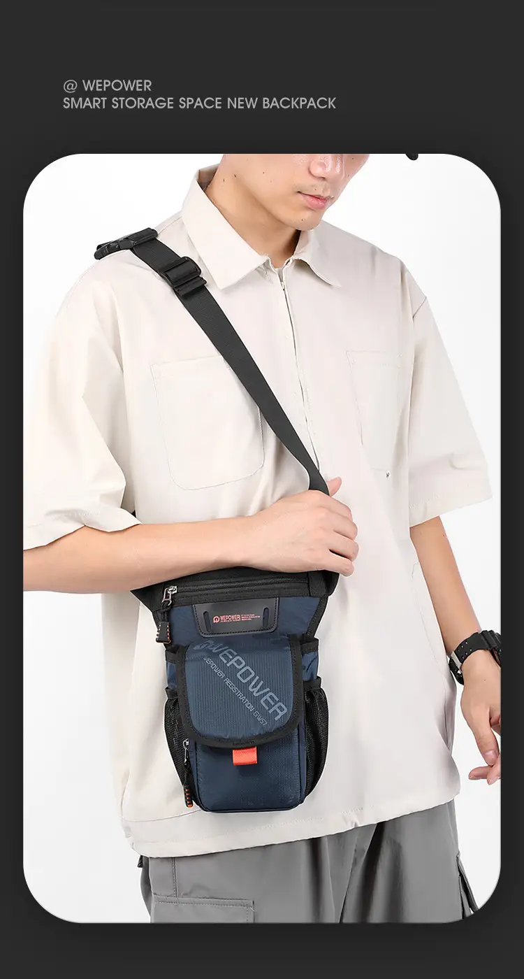 Men's Multifunctional Hiking Shoulder Bag with Mobile Phone & Sunglass Holder — feature 25