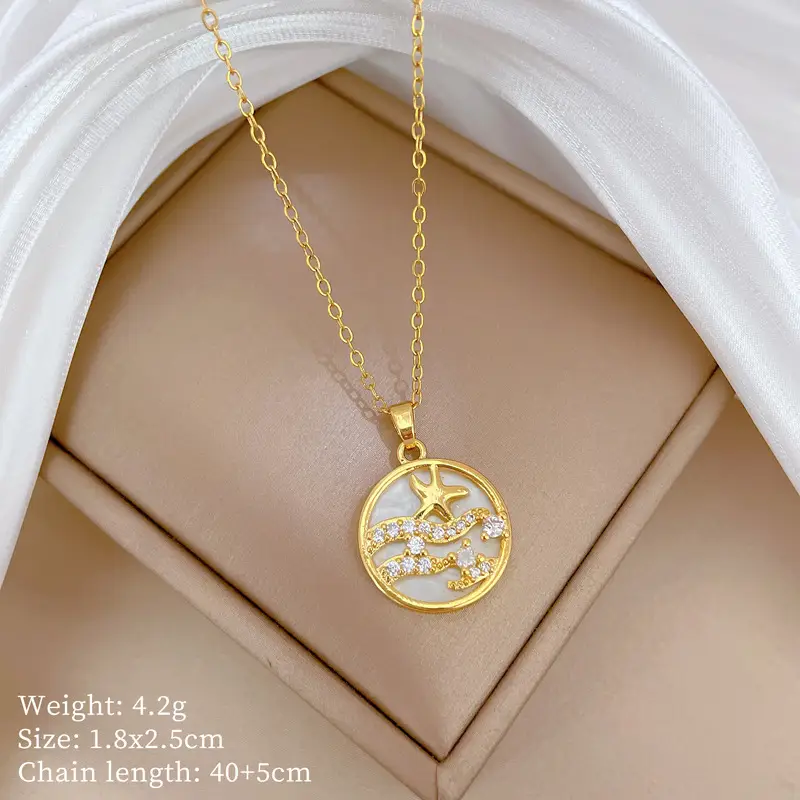 Cute Cherry Design Gold Necklace for Women β feature 10