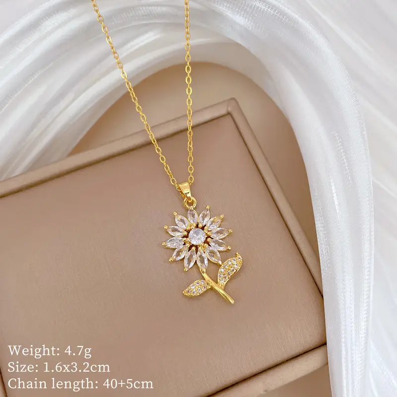 Cute Cherry Design Gold Necklace for Women β feature 11