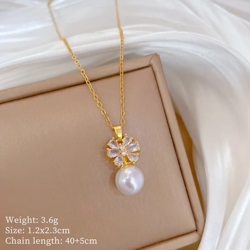 Cute Cherry Design Gold Necklace for Women β feature 27