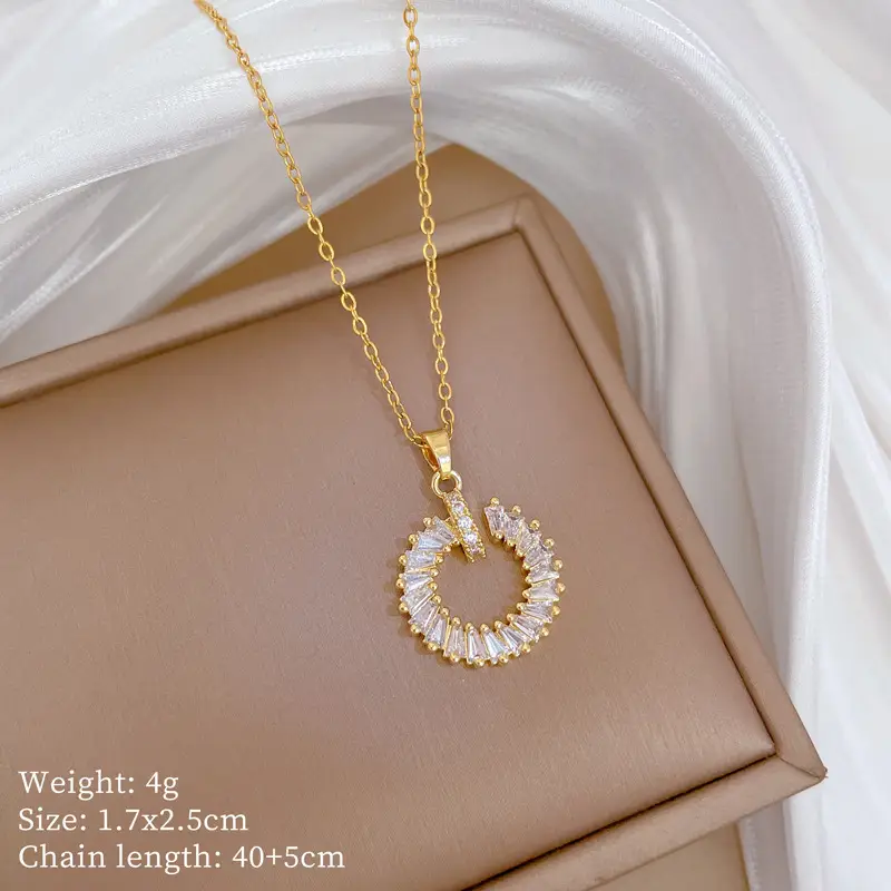 Cute Cherry Design Gold Necklace for Women β feature 29