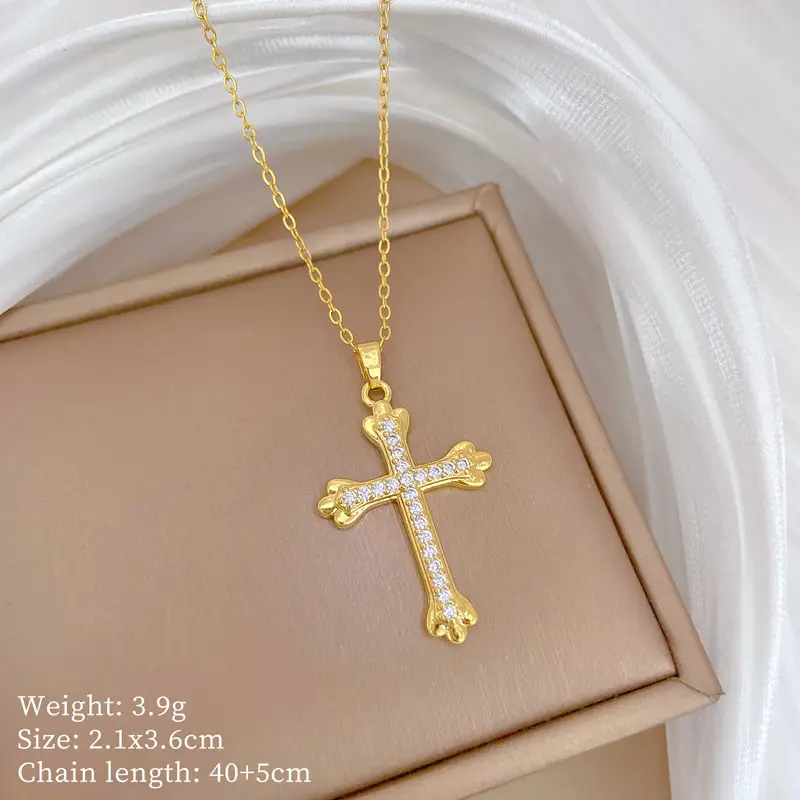 Cute Cherry Design Gold Necklace for Women - Image 36