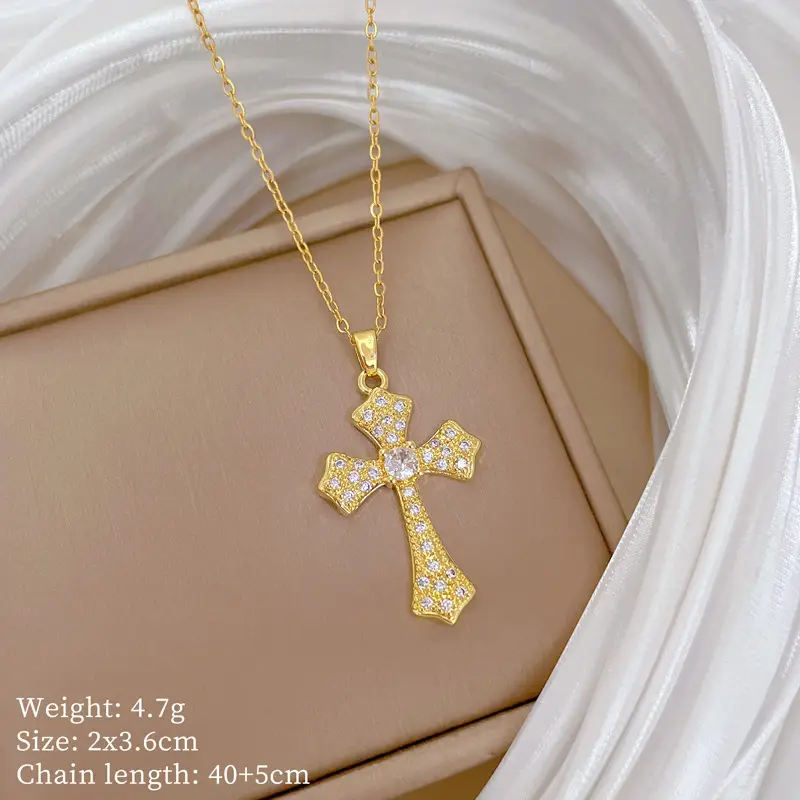 Cute Cherry Design Gold Necklace for Women - Image 55