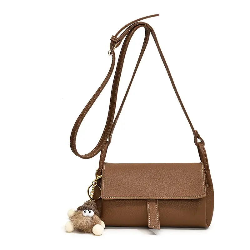 Brown Leather Shoulder Bag for Women 2024 - Image 5