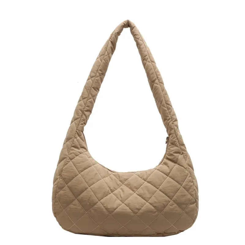 Nylon Quilted Clouds Bag Large Capacity Women - Image 11