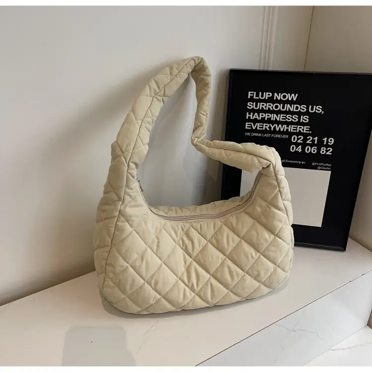 Nylon Quilted Clouds Bag Large Capacity Women — feature 21