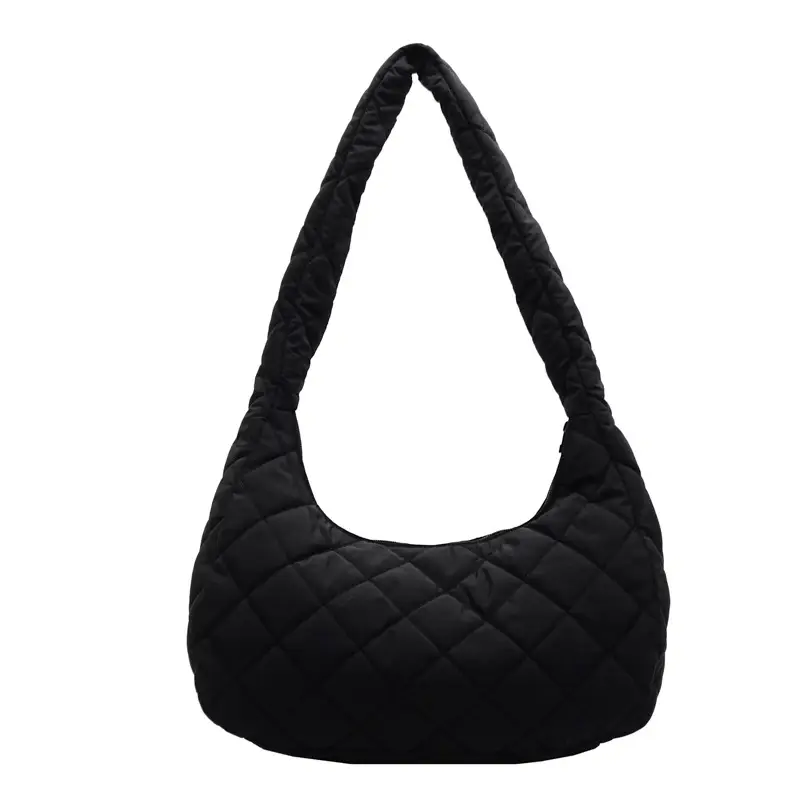 Nylon Quilted Clouds Bag Large Capacity Women - Image 3