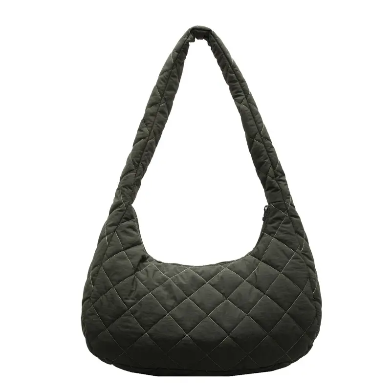 Nylon Quilted Clouds Bag Large Capacity Women - Image 4