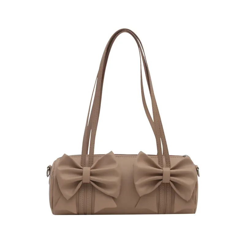 Silver Bow Crossbody Bag for Women Winter 2024 - Image 9