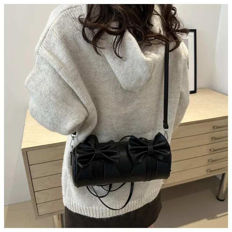 Silver Bow Crossbody Bag for Women Winter 2024 — feature 16