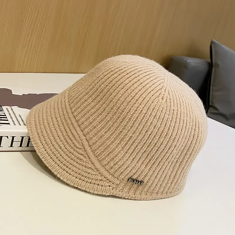 Korean Style Knitted Baseball Cap for Kids Autumn Winter - Image 8