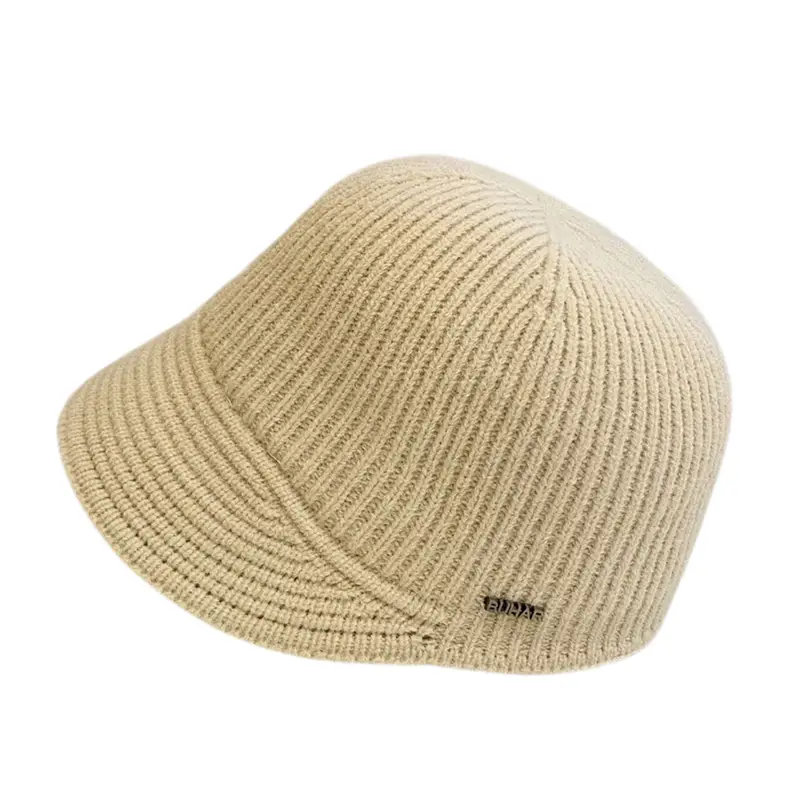 Korean Style Knitted Baseball Cap for Kids Autumn Winter - Image 9