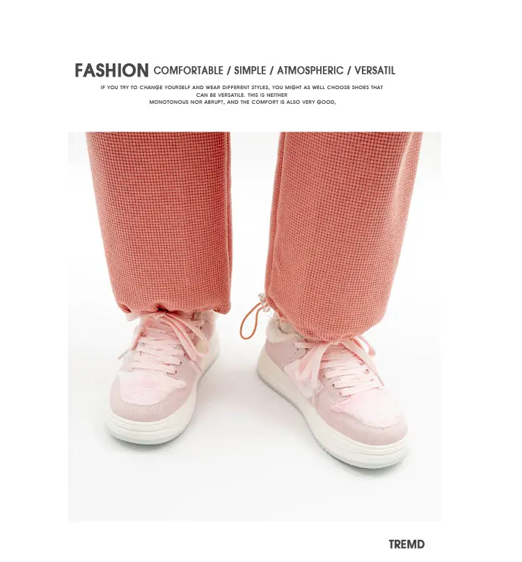 2025 Winter Women's Plush Retro Sneakers Double Layer — feature 6