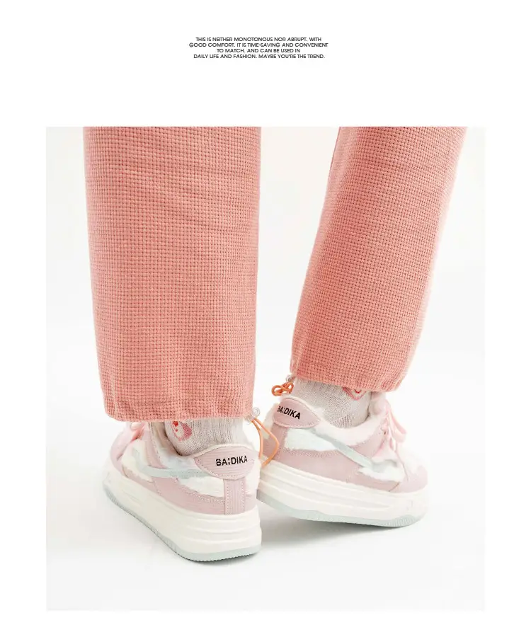 2025 Winter Women's Plush Retro Sneakers Double Layer — feature 8