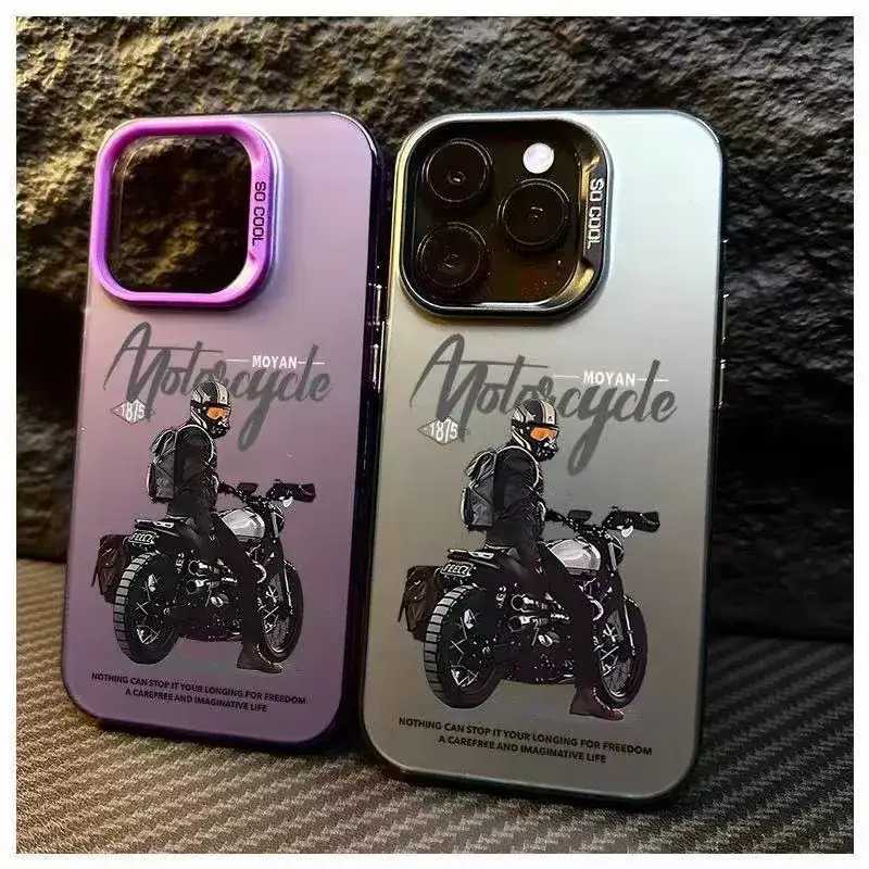 New Model Phone Case for Boys with Motorcycle Design — feature 2