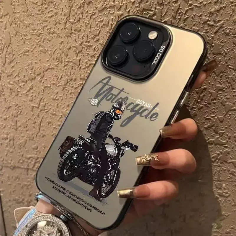 New Model Phone Case for Boys with Motorcycle Design — feature 3