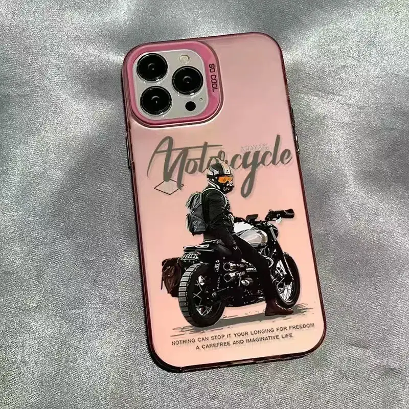 New Model Phone Case for Boys with Motorcycle Design