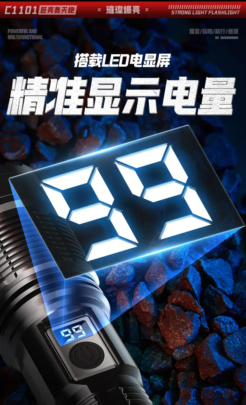Ultra Zoom Laser Flashlight with Remote Laser Gun β feature 9