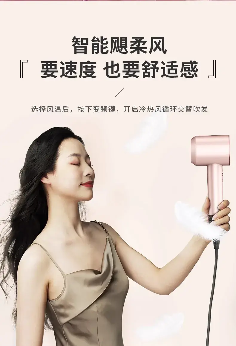 High-Speed Hair Dryer with Leather Case — feature 11