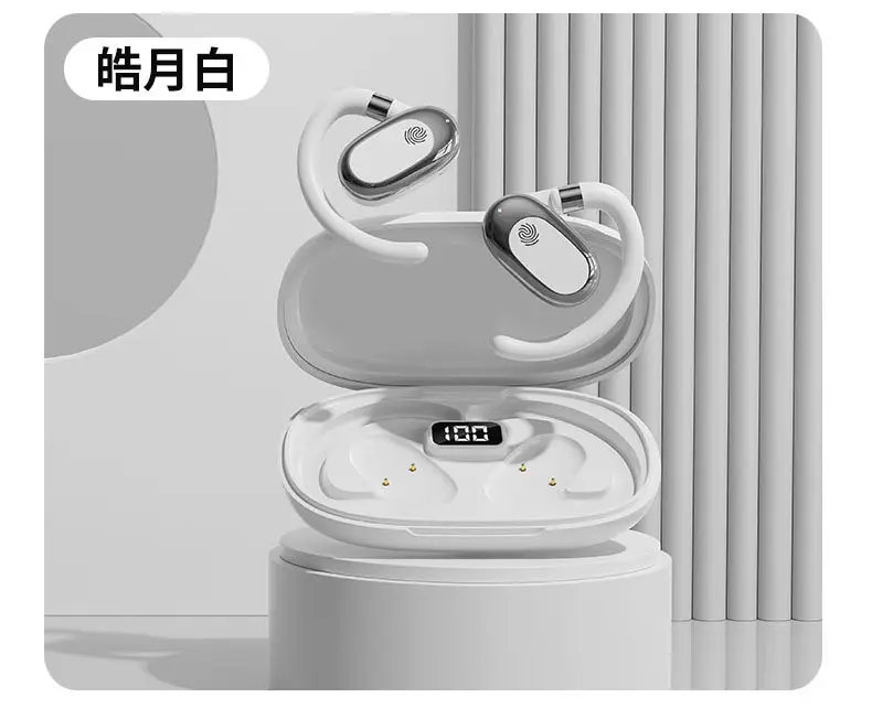 360° Rotating Wireless Earbuds Black Noise Reduction — feature 17
