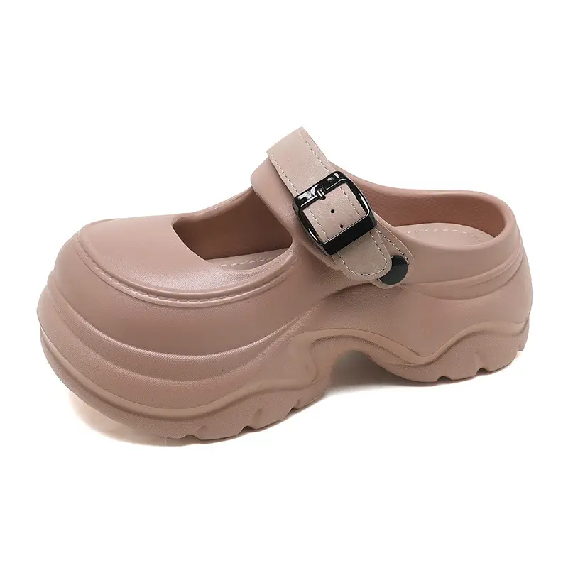 Women's Pink Thick Strap Slippers 2025 - Image 4