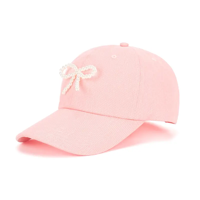 Joker Baseball Cap Men Women Pearl Diamond Denim Sunscreen
