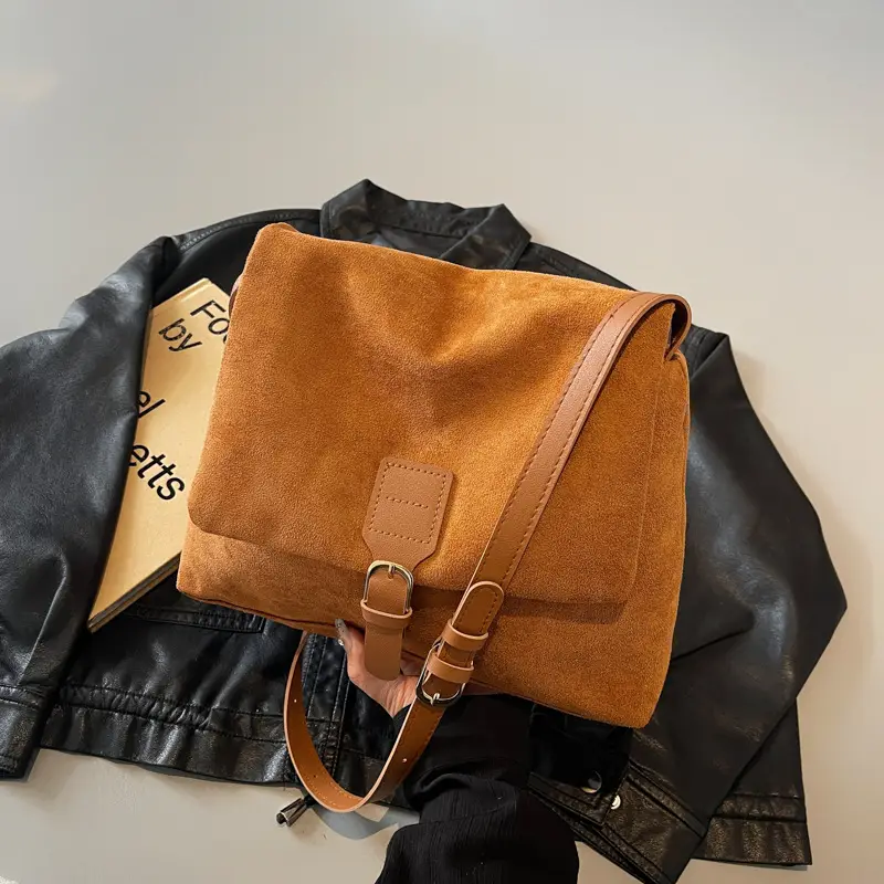 Vintage Matte Shoulder Messenger Bag Women Winter 2024 - Image 4