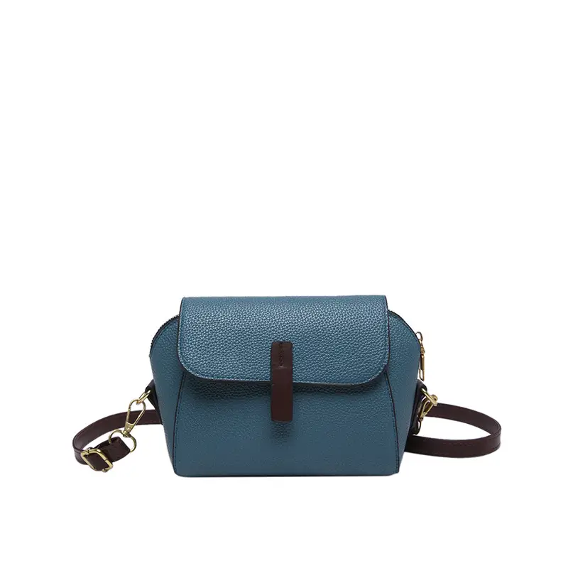 Blue Textured Crossbody Bag for Women 2024 - Image 10
