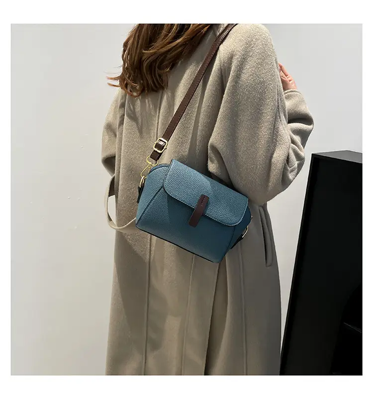 Blue Textured Crossbody Bag for Women 2024 — feature 13