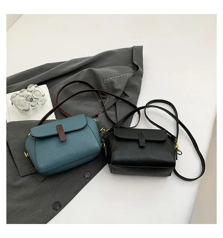 Blue Textured Crossbody Bag for Women 2024 — feature 30