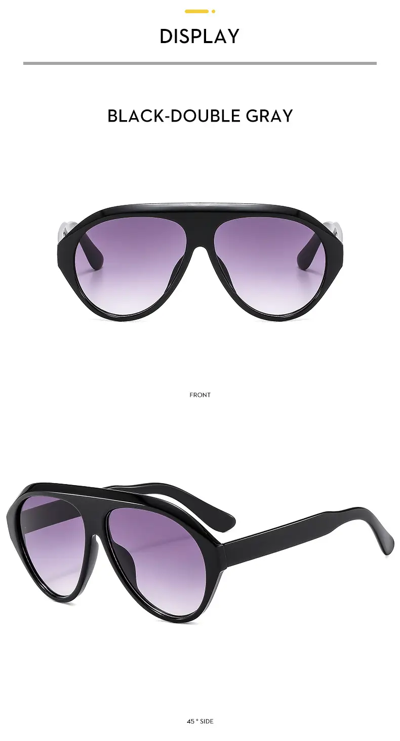 Men Sunscreen Sunglasses Y2K Brown Tinted — feature 13