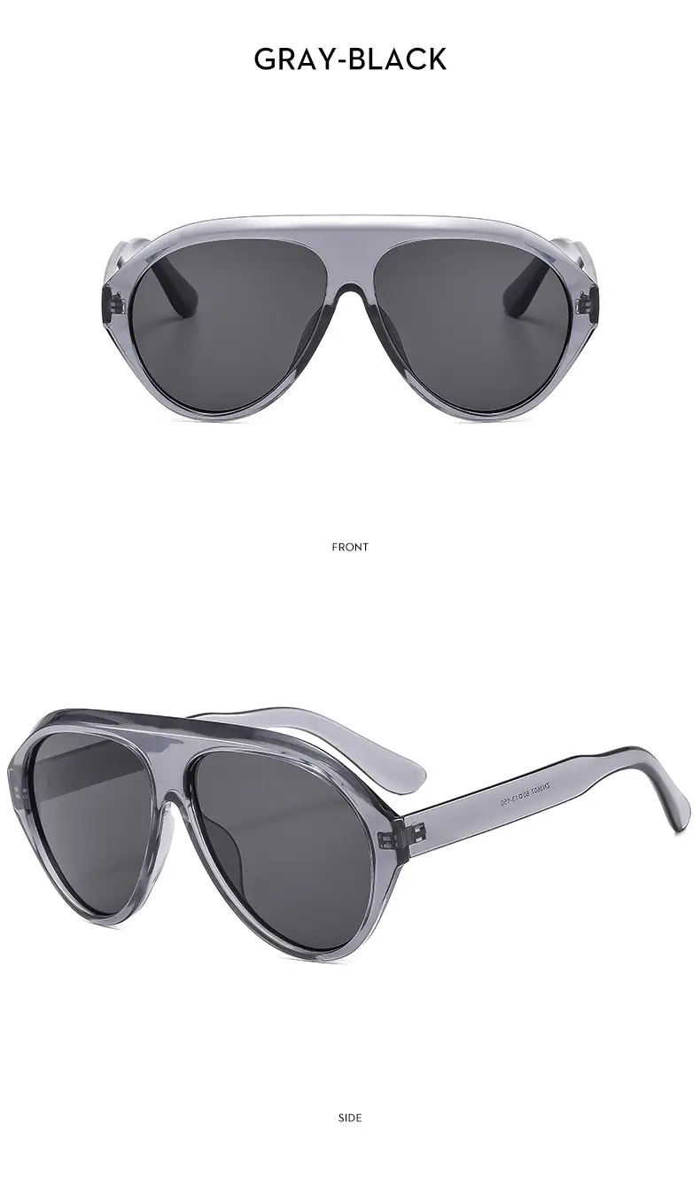Men Sunscreen Sunglasses Y2K Brown Tinted — feature 17