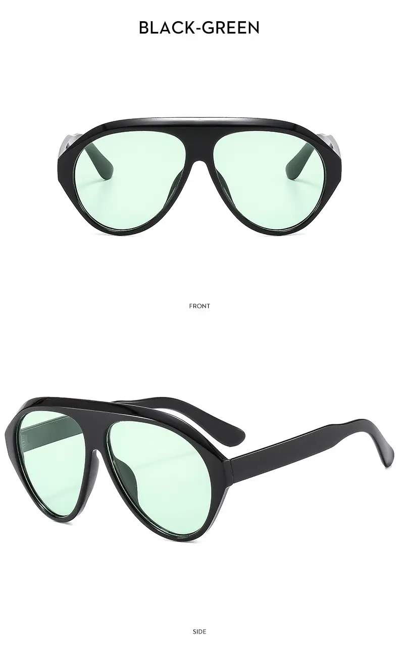 Men Sunscreen Sunglasses Y2K Brown Tinted — feature 21