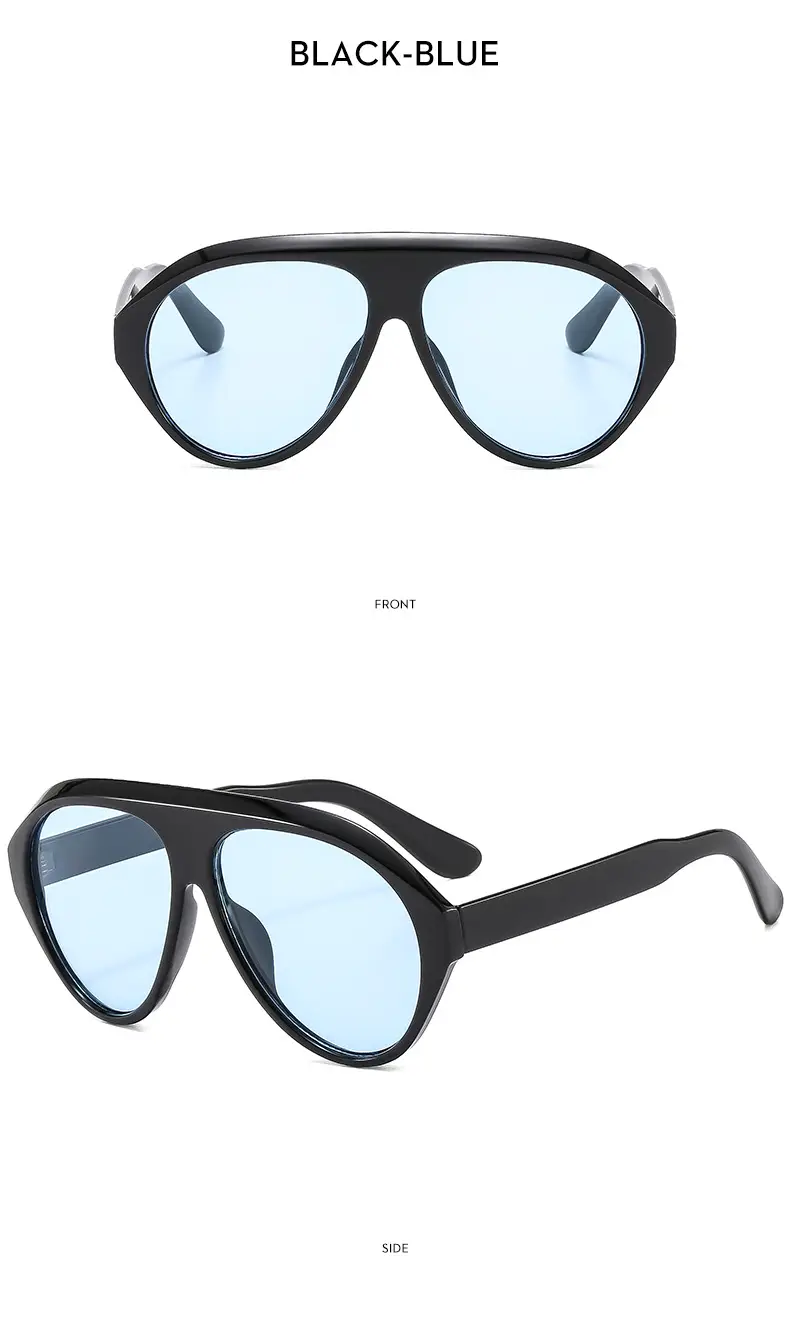 Men Sunscreen Sunglasses Y2K Brown Tinted — feature 22
