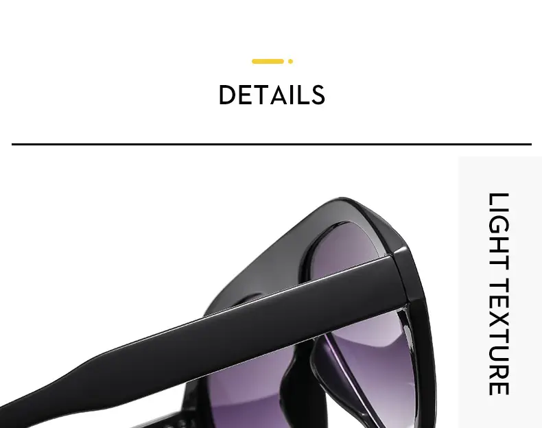 Men Sunscreen Sunglasses Y2K Brown Tinted — feature 9