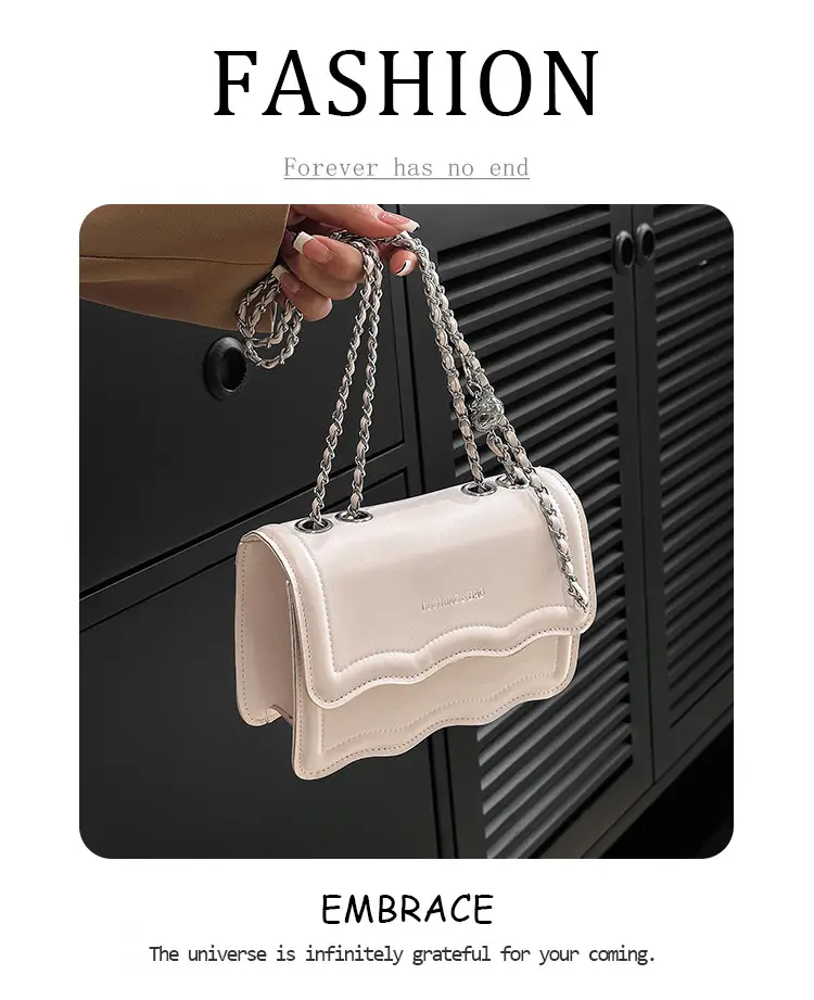 Pink Wave Pattern Crossbody Bag for Women 2024 — feature 11