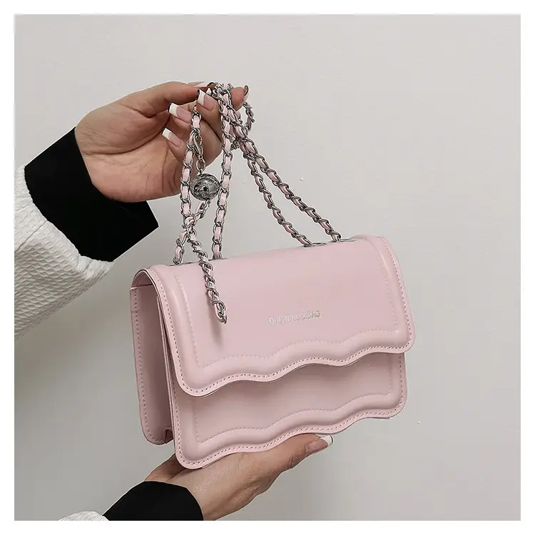 Pink Wave Pattern Crossbody Bag for Women 2024 — feature 15