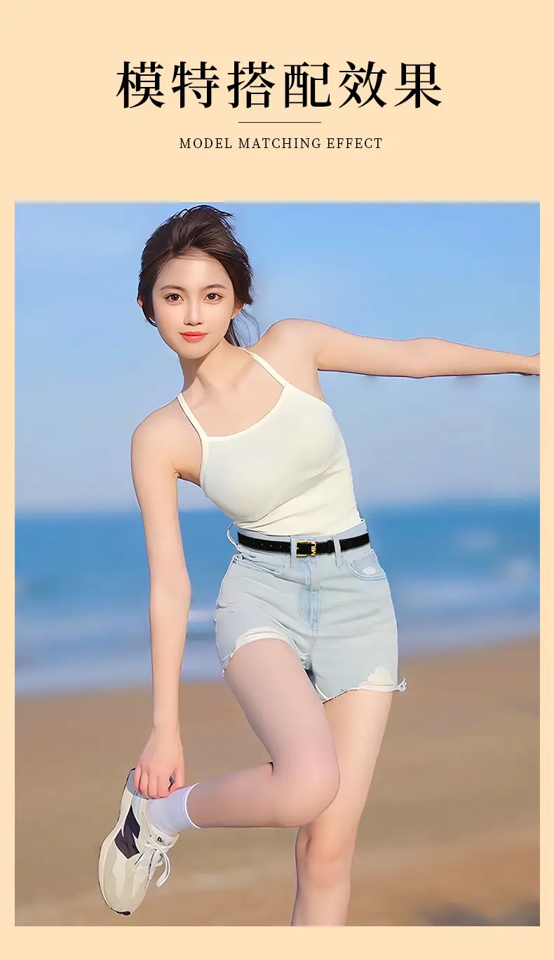 Women's Matte Suede Belt with Gold Buckle — feature 4