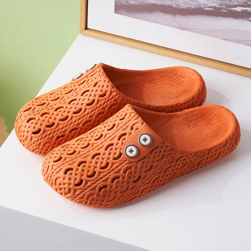 New Baotou slippers ladies summer comfortable fashion non-slip home women's soft bottom explosions sandals and slippers a generation of hair - Image 2