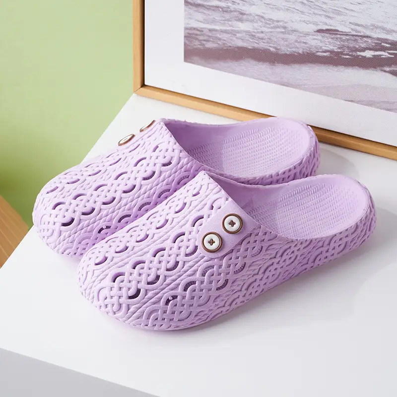 New Baotou slippers ladies summer comfortable fashion non-slip home women's soft bottom explosions sandals and slippers a generation of hair - Image 3