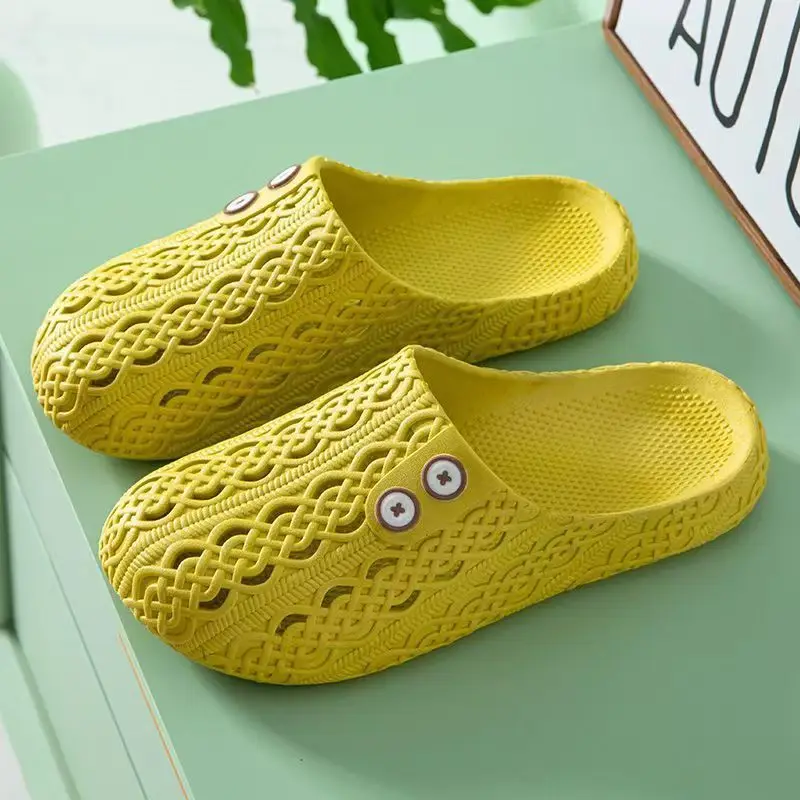 New Baotou slippers ladies summer comfortable fashion non-slip home women's soft bottom explosions sandals and slippers a generation of hair - Image 5