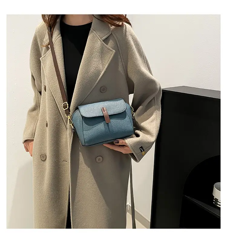 2024 Women's Black Square Shoulder Crossbody Bag — feature 12