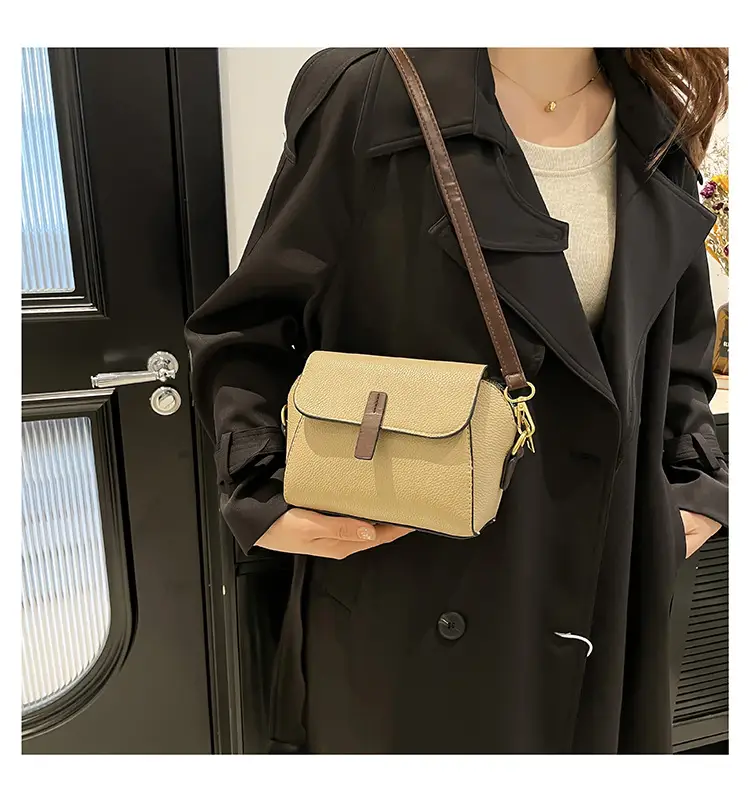 2024 Women's Black Square Shoulder Crossbody Bag — feature 22