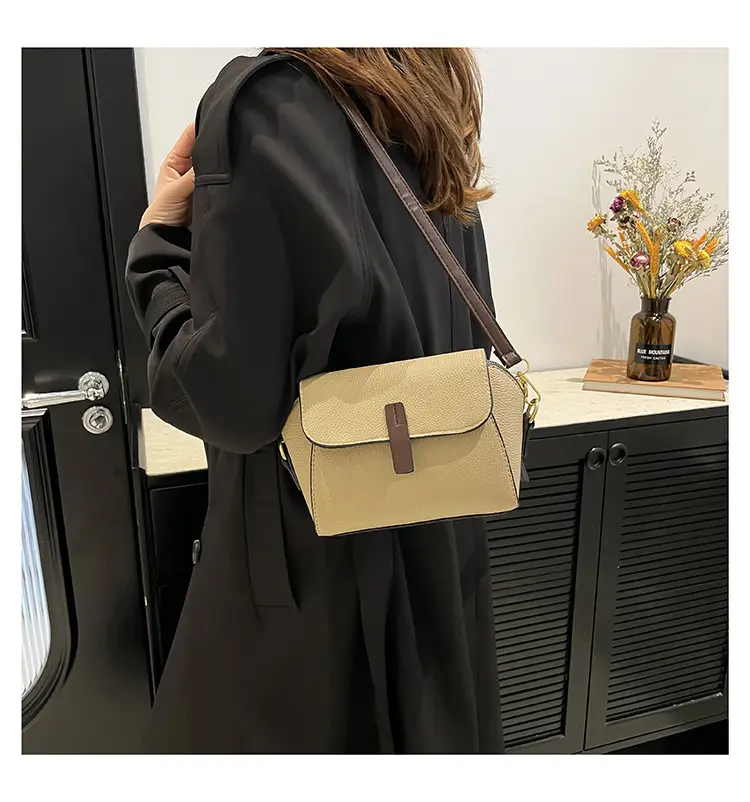 2024 Women's Black Square Shoulder Crossbody Bag — feature 23