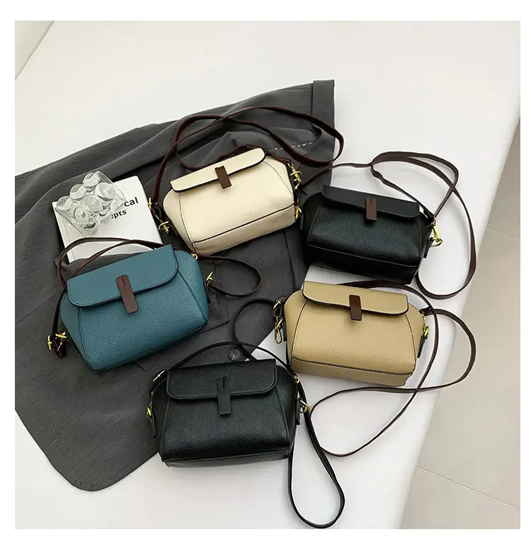 2024 Women's Black Square Shoulder Crossbody Bag — feature 7