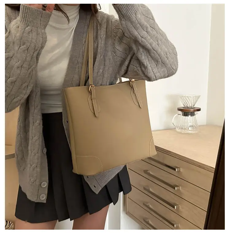 Women Cross-Border Tote Bag Black Large Capacity β feature 24