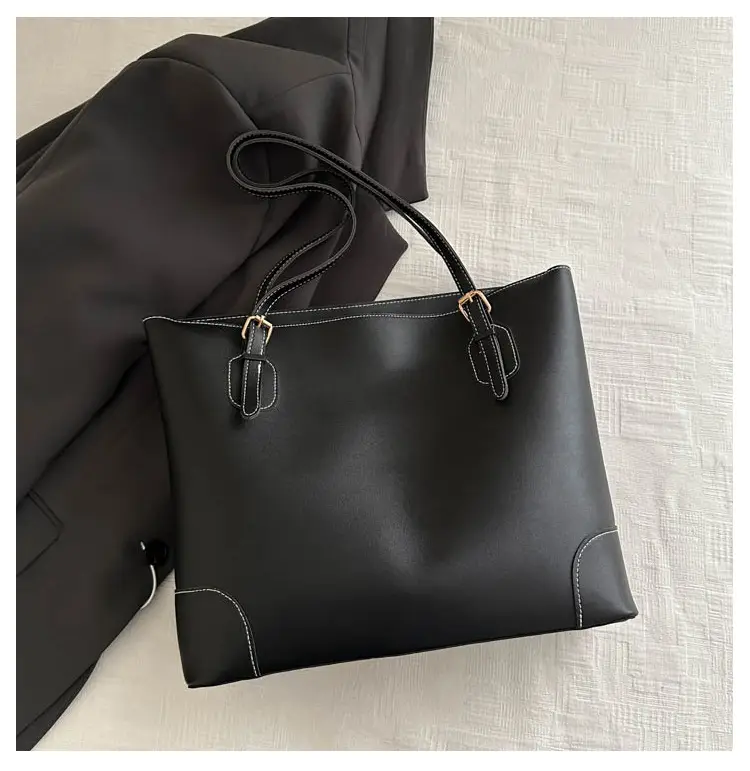 Women Cross-Border Tote Bag Black Large Capacity β feature 47