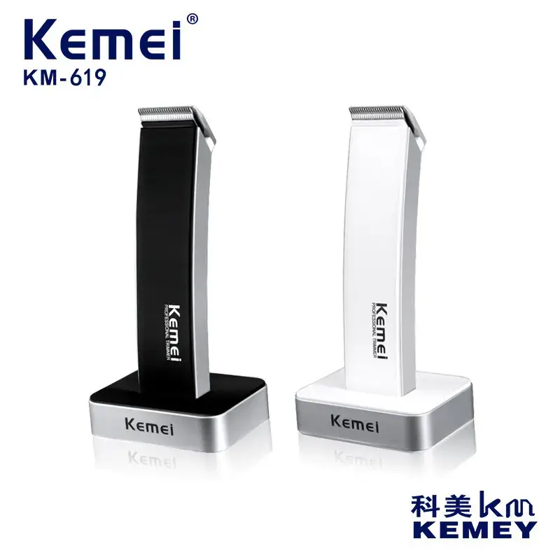 Kemei KM-619 Electric Hair Clipper with 3 Blades - Image 3