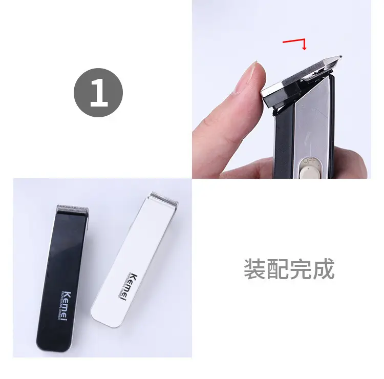 Kemei KM-619 Electric Hair Clipper with 3 Blades — feature 15