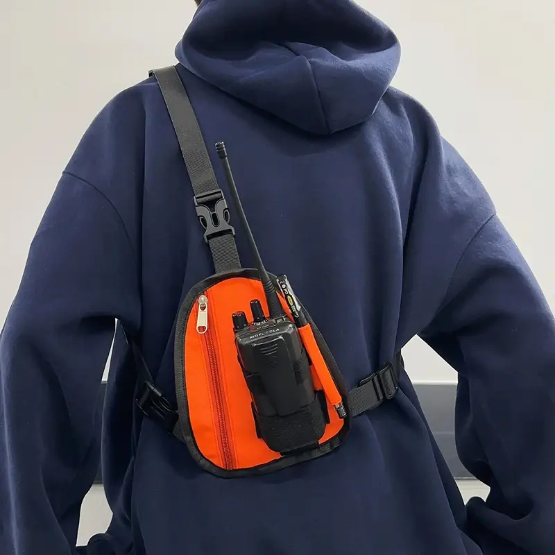 Men's Black Shoulder Crossbody Bag Lightweight Sports Fashion